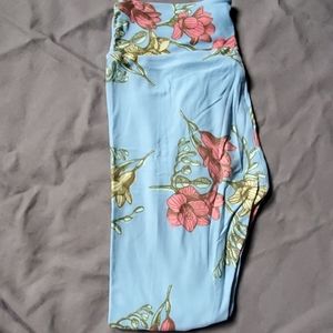 Lularoe Vintage Floral Leggings